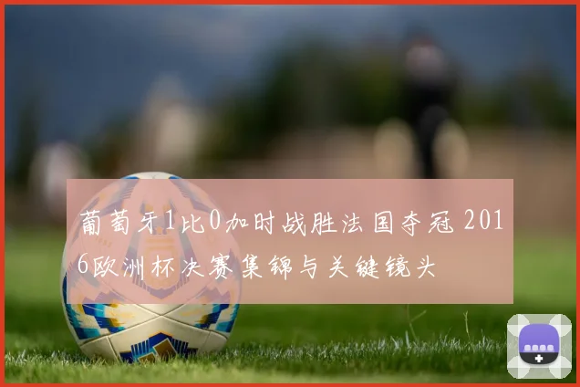 葡萄牙1比0加时战胜法国夺冠 2016欧洲杯决赛集锦与关键镜头
