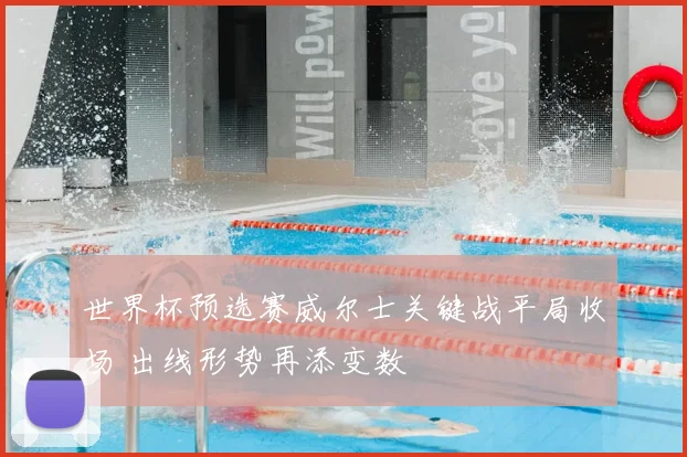 世界杯预选赛威尔士关键战平局收场 出线形势再添变数